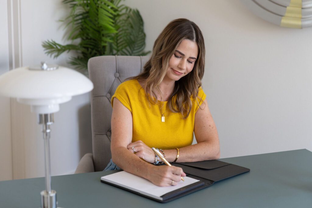 Realtor, Whitney Carney, during her branding photoshoot in St. Pete, FL.