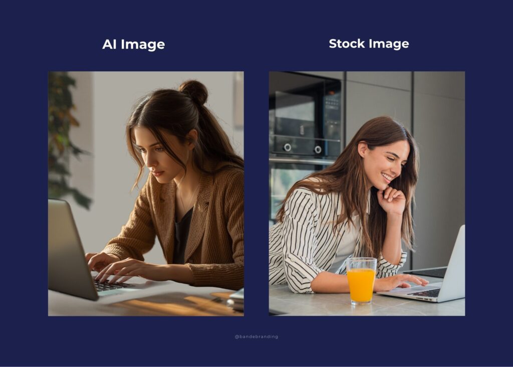 AI and Stock Image Comparison