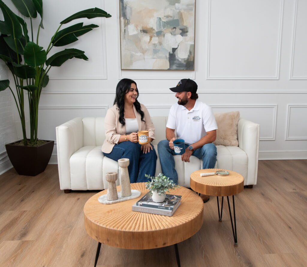 Tampa branding photoshoot for Bella Homes Construction.